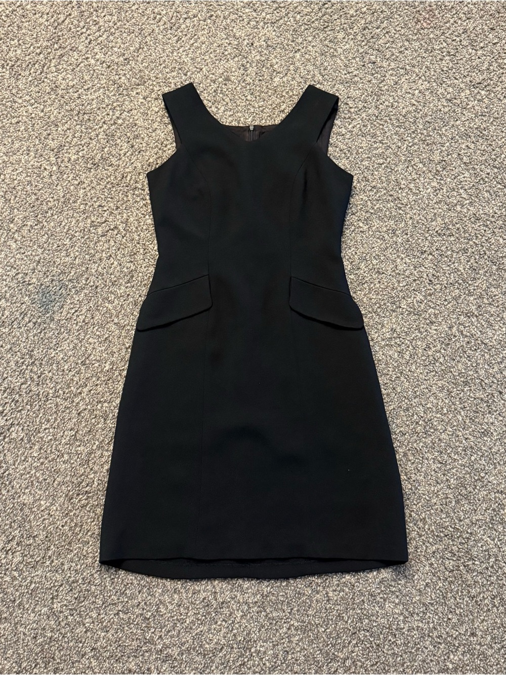 Classic Black Sheath Dress - Sleek Sleeveless Design
